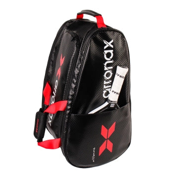 ARRONAX - 3K Carbon Fiber-Textured Leather Pickleball Backpack