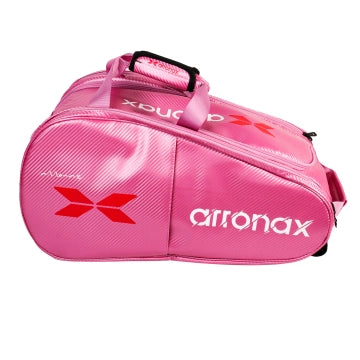 ARRONAX - 3K Carbon Fiber-Textured Leather Pickleball Backpack