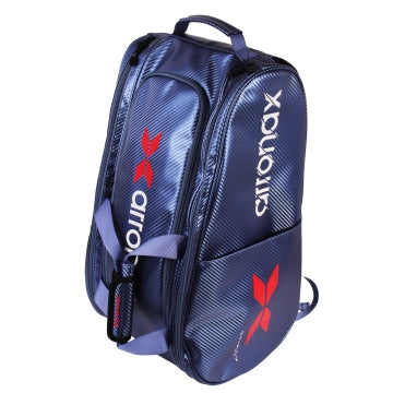 ARRONAX - 3K Carbon Fiber-Textured Leather Pickleball Backpack