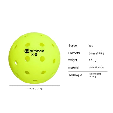 Pickleball Balls - X-5