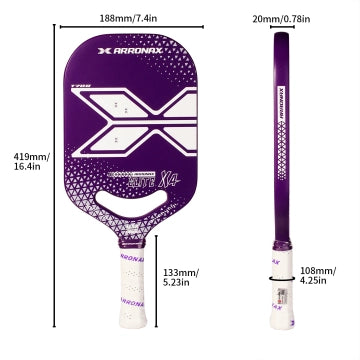 Arronax - Elite X4 T700 Carbon Pickleball Paddle