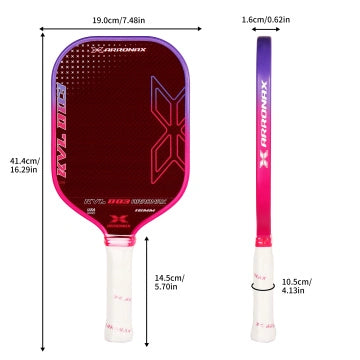KVL003 Pickleball Paddle with 16mm Kevlar Core - USAPA Approved