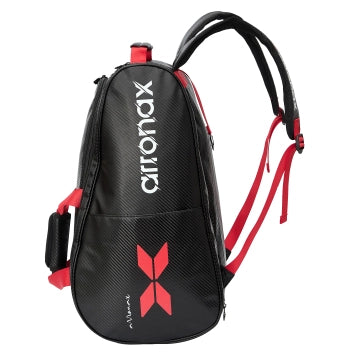 ARRONAX - 3K Carbon Fiber-Textured Leather Pickleball Backpack